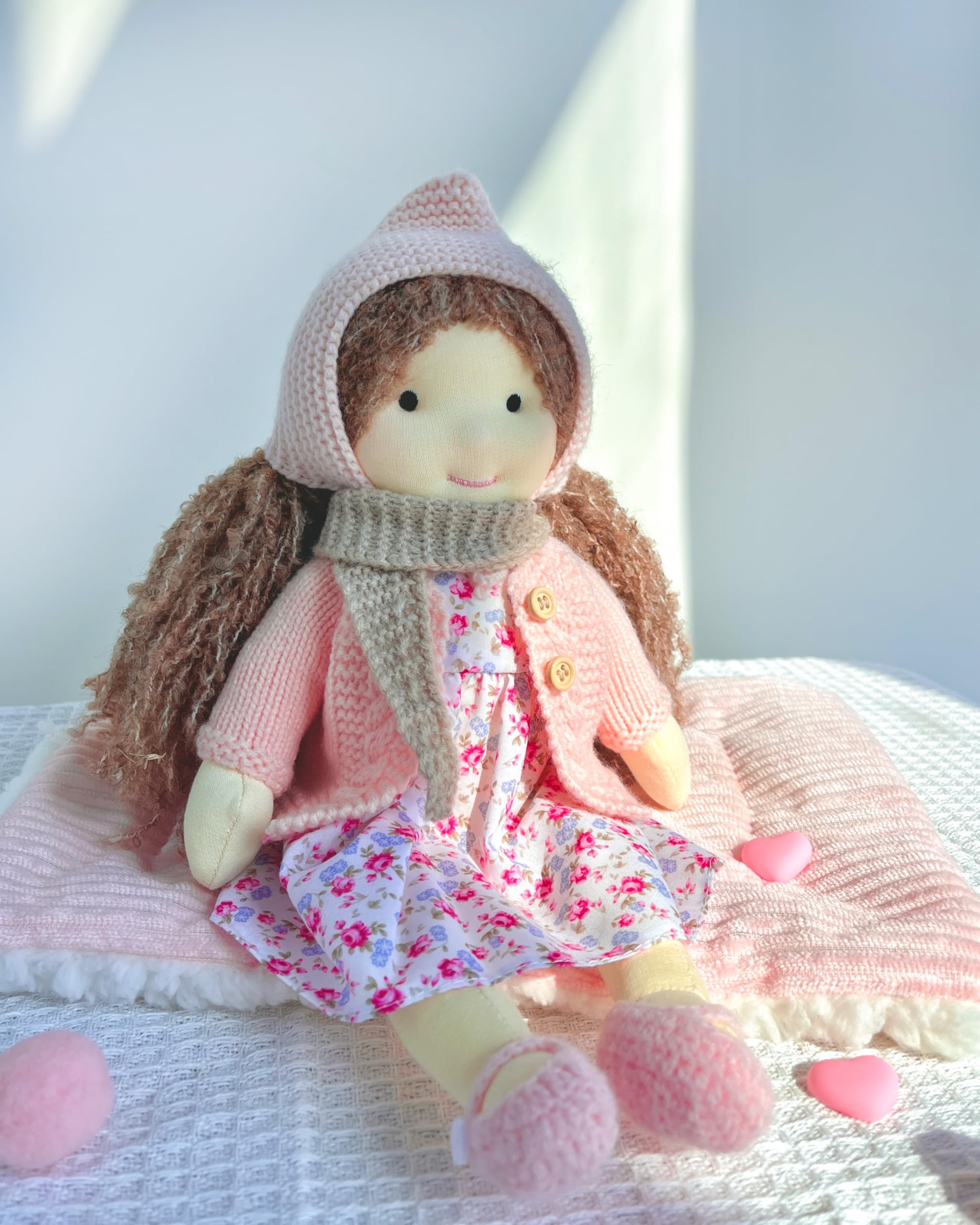 Amazon.co.jp: BlissfulPixie ウォルドルフ人形 Waldorf Doll 手作り